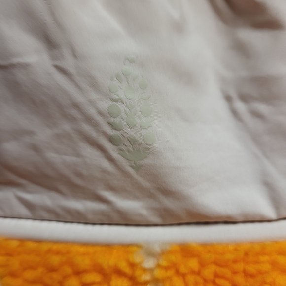 Free People Ombre Sherpa Jacket in Yellow, Orange & Pink - Picture 7 of 7